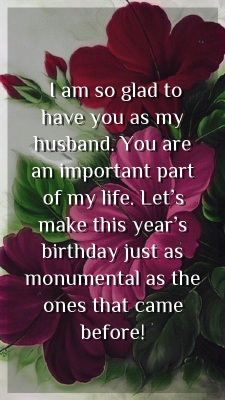 beautiful birthday quotes for husband